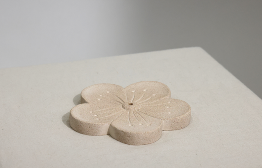 Flora Stone Incense Holder