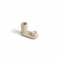 Solace & Smoke minimalist beige textured incense holder with two compartments for pens or incense sticks.