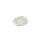Solace & Smoke textured white ceramic petal-shaped dish for rings and small treasures.